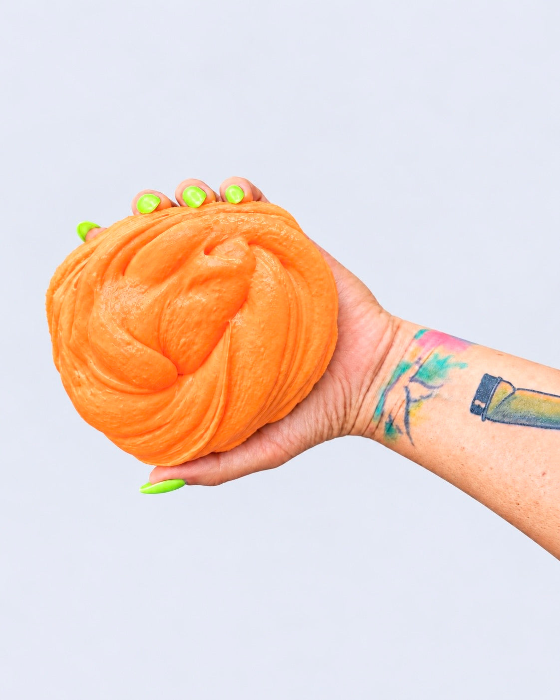 Neon Orange Glow in the Dark